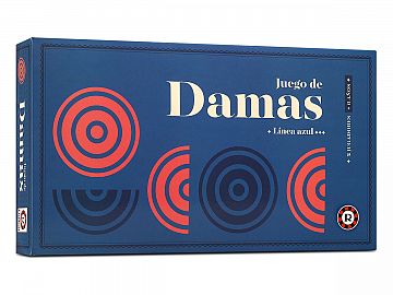 JUEGO DE MESA RUIBAL DAMAS LINEA AZUL - 016118
