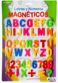 LETRAS Y NUMEROS MAGNETICOS GRANDES -742400