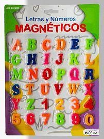 LETRAS Y NUMEROS MAGNETICOS CHICOS -742402