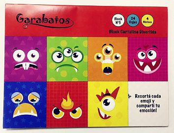 BLOCK CARTULINA ENTRETENIDA 31,5 X 23,5 CM X 24 HS
