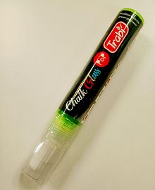 MARCADOR TRABI CHALK GLASS POP VERDE FLUO 6-15 MM- TR36135