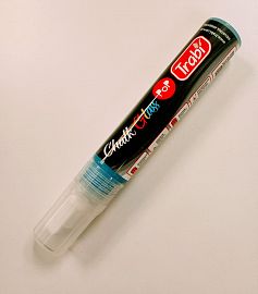 MARCADOR TRABI CHALK GLASS POP CELESTE FLUO 6-15 MM- TR36139