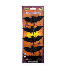 HALLOWEEN SET MURCIELAGOS X 4 UN 12 X 5 CM- HD430