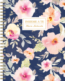 CUADERNO 16 X 21 C/ESPIRAL 80 HS MARIA ANTONIETA T/D RAYADO ROZINI