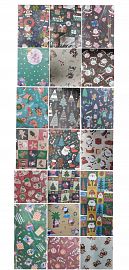 PAPEL AFICHE FANTASIA 70 X 1 MTS NAVIDAD X 10 UNID.(E)